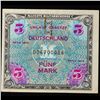 Image 2 : 1944 Germnay 5 Mark Note Under Allied Occupation P# 193D Grades Choice AU/BU Slider