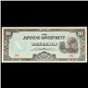 Image 2 : 1942 Philippines Under Japanese (JIM) Occupation 10 Pesos Note P# 108A Grades Select CU