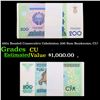 Image 1 : 100x Banded Consecutive Uzbekistan 200 Sum Banknotes, CU! Grades CU