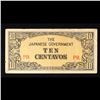 Image 2 : 1942 Philippines Under Japanese (JIM) Occupation 5 Centavo Note P# 104B Grades vf++