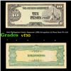 Image 1 : 1942 Philippines Under Japanese (JIM) Occupation 10 Pesos Note P# 111A Grades vf++