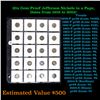 Image 1 : Huge Liifetime Collection - Too Many Coins To Auction Individually - This Lot is For One Page of 20 
