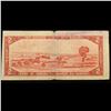 Image 3 : 1961-1972 (1954 Modified Hair Issue) Canada 2 Dollars Banknote P# 76b, Sig. Beattie & Rasminsky Grad