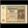 Image 2 : 1922 Weimar Germany 5,000 Mark Note P# 81D Grades Choice AU/BU Slider