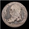 Image 2 : 1820 Large 0 Capped Bust Dime 10c Grades ag
