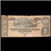 Image 2 : 1864 $10 Confederate Note, T68 Grades vf details