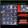 Image 1 : Huge Liifetime Collection - Too Many Coins To Auction Individually - This Lot is For One Page of 20 