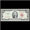 Image 2 : 1963 $2 Red seal United States Note Grades Choice CU
