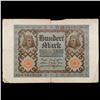 Image 2 : 1920 Weimar Germany 100 Mark Note P# 69B Grades vf+