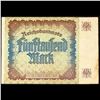 Image 3 : 1922 Weimar Germany 5,000 Mark Note P# 81B Grades vf++