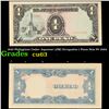 Image 1 : 1942 Philippines Under Japanese (JIM) Occupation 1 Pesos Note P# 109A Grades Select CU