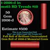 Image 1 : Shotgun Lincoln 1c roll, 2006-d 50 pcs Bank Wrapper.