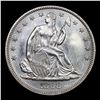 Image 2 : ***Auction Highlight*** 1868-p Seated Half Dollar 50c Graded Choice Unc+ PL BY USCG (fc)