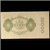 Image 7 : Set of 3 1922 Weimar Germany 10,000 Mark Vampire Notes  P# 71 Grades CU