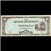 Image 2 : 1942 Philippines Under Japanese (JIM) Occupation 10 Pesos Note P# 108A Grades Select CU