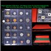 Image 1 : Huge Liifetime Collection - Too Many Coins To Auction Individually - This Lot is For One Page of 20 