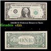Image 1 : 1963B $1 Federal Reserve Note Grades vf+
