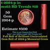 Image 1 : Shotgun Lincoln 1c roll, 2004-p 50 pcs Steel-Strong Wrapper.