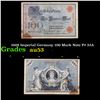 Image 1 : 1908 Imperial Germany 100 Mark Note P# 33A Grades Select AU