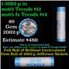 Image 1 : Shotgun Jefferson 5c roll, 2002-p 40 pcs String & Son Wrapper