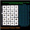 Image 1 : Huge Liifetime Collection - Too Many Coins To Auction Individually - This Lot is For One Page of 20 