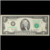 Image 2 : 2003 $2 Green Seal Federal Reseve Note Grades Choice CU