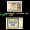 Image 1 : 1922 Weimar Germany 5,000 Mark Note P# 81B Grades vf+