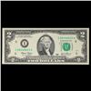 Image 2 : 2003 $2 Green Seal Federal Reseve Note Grades Select CU