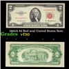 Image 1 : 1953A $2 Red seal United States Note Grades vf++