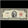 Image 2 : 1953A $2 Red seal United States Note Grades vf++