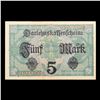 Image 3 : 1917 Germany 5 Mark Note P# 56B Grades Choice AU