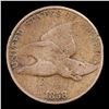 Image 2 : 1858 SL Flying Eagle Cent 1c Grades vf+