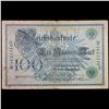 Image 2 : 1908 Imperial Germany 100 Mark Note P# 34 Grades Select AU