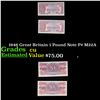 Image 1 : 1948 Great Britain 1 Pound Note P# M22A Grades CU