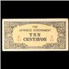 Image 2 : 1942 Philippines Under Japanese (JIM) Occupation 5 Centavo Note P# 104A Grades xf+