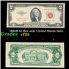 Image 1 : 1963B $2 Red seal United States Note Grades vf+
