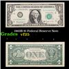 Image 1 : 1963B $1 Federal Reserve Note Grades vf+