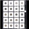 Image 3 : Huge Liifetime Collection - Too Many Coins To Auction Individually - This Lot is For One Page of 20 