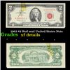 Image 1 : 1963 $2 Red seal United States Note Grades xf details