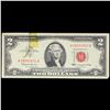 Image 2 : 1963 $2 Red seal United States Note Grades xf details