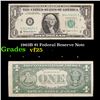 Image 1 : 1963B $1 Federal Reserve Note Grades vf+
