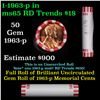Image 1 : Shotgun Lincoln 1c roll, 1963-p 50 pcs Bank Wrapper.