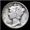 Image 2 : 1921-p Mercury Dime 10c Graded vf30 By SEGS