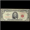 Image 2 : 1963 $5 Red seal United States Note Grades vf, very fine