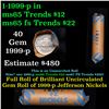 Image 1 : Shotgun Jefferson 5c roll, 1996-p 40 pcs Vintage Bank Wrapper
