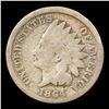 Image 2 : 1864 CN Indian Cent 1c Grades vg, very good