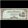 Image 2 : 1942 Philippines Under Japanese (JIM) Occupation 10 Pesos Note P# 108A Grades Select CU