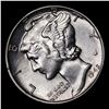 Image 2 : 1945-p Mercury Dime 10c Grades Choice Unc