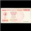 Image 3 : 2008 Zimbabawe 10 Million Dollar Note P# 55A Grades xf+