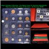 Image 1 : Huge Liifetime Collection - Too Many Coins To Auction Individually - This Lot is For One Page of 20 